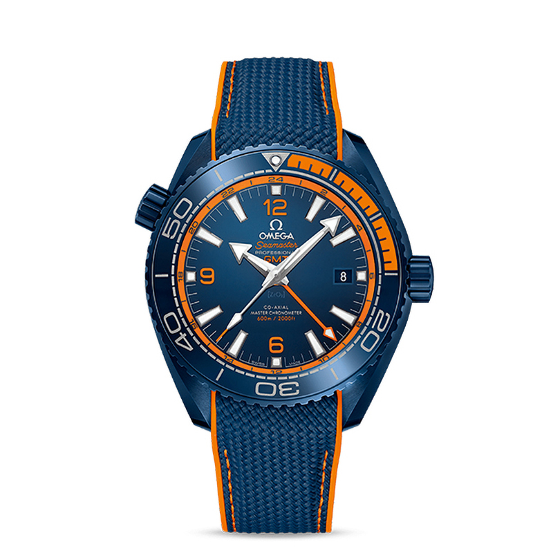 Planet Ocean 600M Omega Co-Axial Master Chronometer GMT 45,5 mm Big Blue 