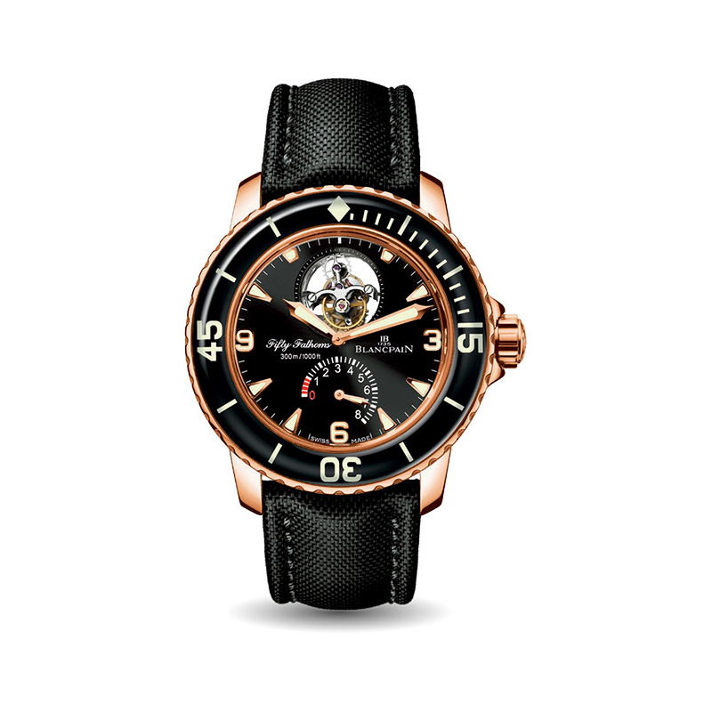 Orologio FIFTY FATHOMS TOURBILLON 8 JOURS