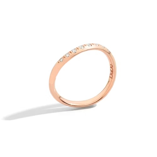 Orologio ANELLO GRANELLI ORO ROSA