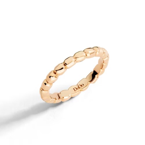 Orologio ANELLO NODO ORO ROSA E DIAMANTE BIANCO