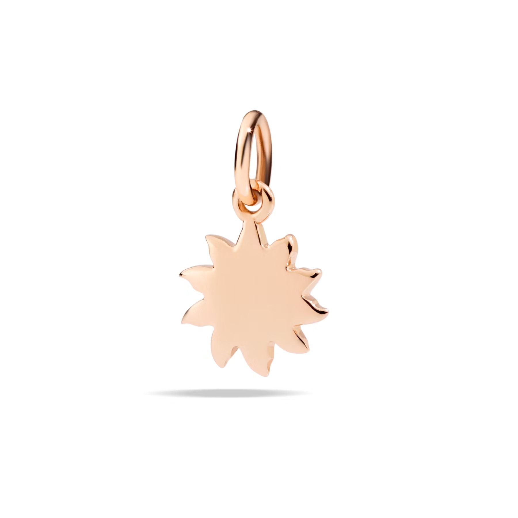 Orologio CIONDOLO QUADRIFOGLIO ORO ROSA E TSAVORITI