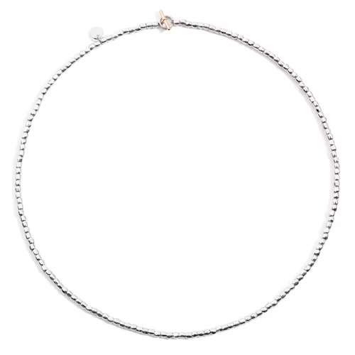 Orologio COLLANA BOLLICINE ORO ROSA & PIETRE COLORATE