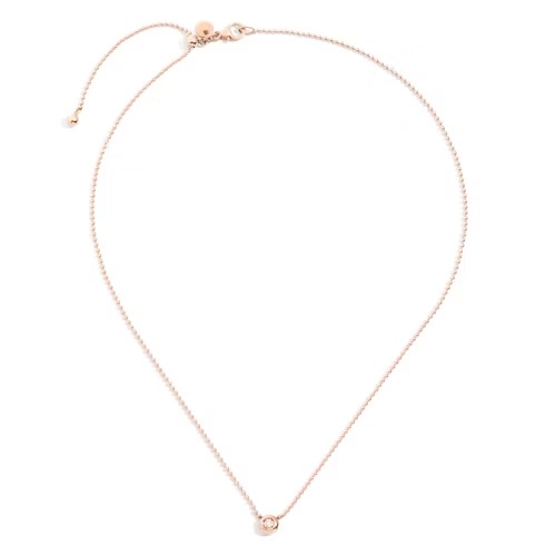 Orologio COLLANA MINI CUORE ORO ROSA