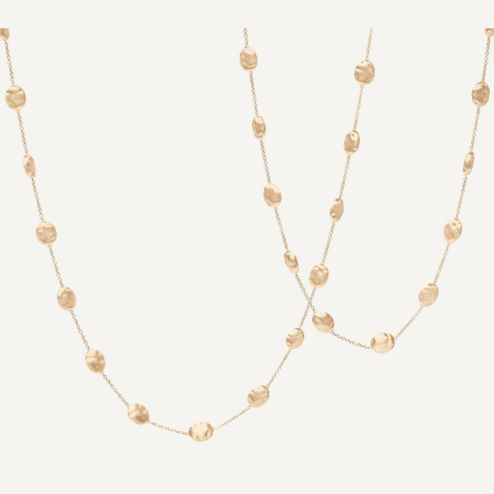 Orologio COLLANA LUNARIA TWIST ORO GIALLO