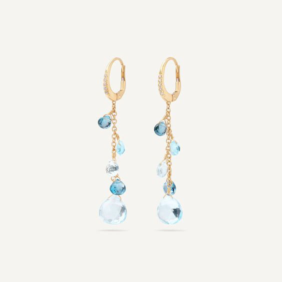 Orologio JAIPUR ORECCHINI ORO GIALLO PIETRE NATURALI