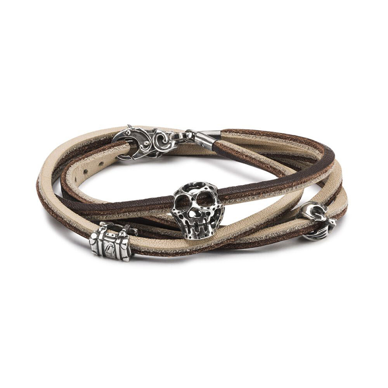 Orologio BRACCIALE INSEPARABILI IN CUOIO TROLLBEADS