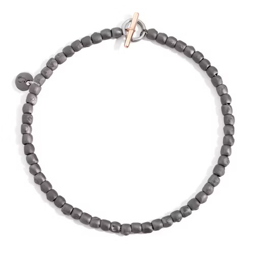Gioiello dodo bracciali - BRACCIALE MINI GRANELLI TITANIO