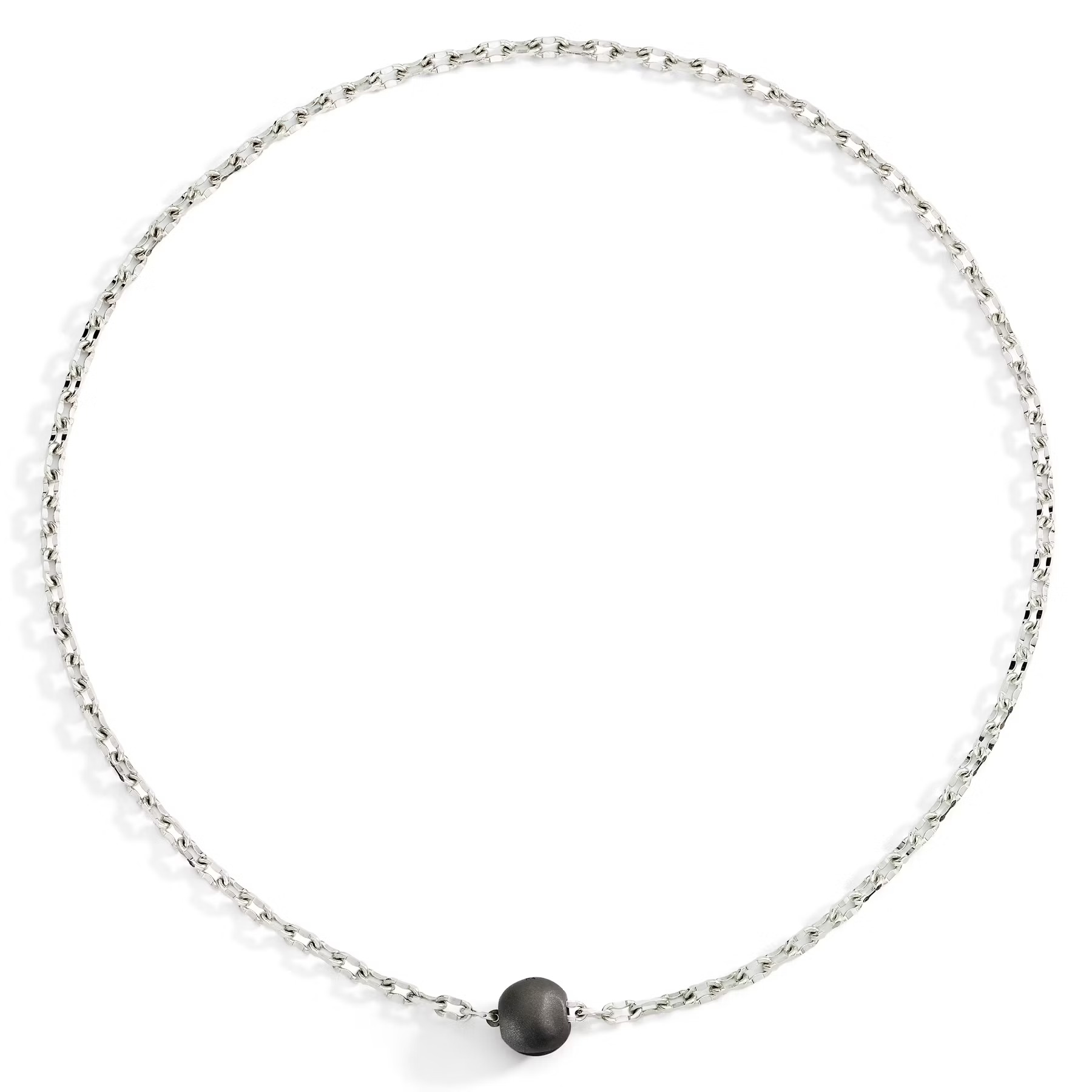 Gioiello dodo collane - COLLANA PEPITA ARGENTO E TITANIO