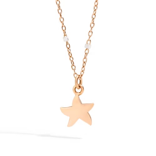 Gioiello dodo collane - COLLANA MINI STELLINA ORO ROSA