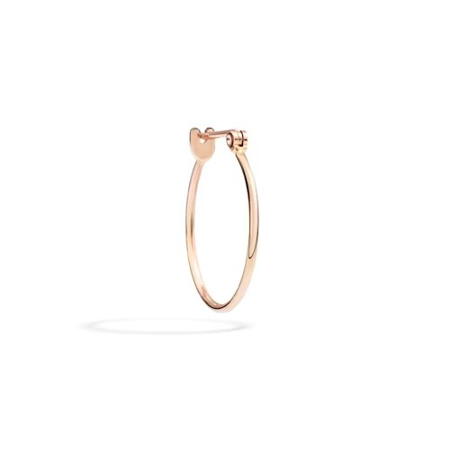 Gioiello dodo orecchini - ORECCHINO HOOP ESSENTIALS ORO ROSA (MEZZO PAIO, MODELLO PICCOLO)