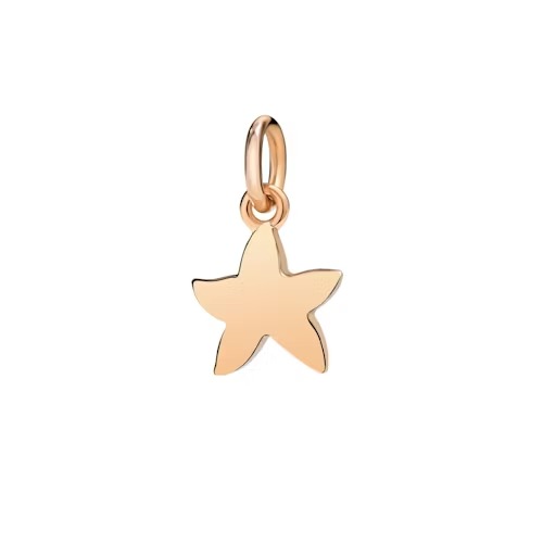 Gioiello dodo charms - CIONDOLO STELLINA ORO ROSA