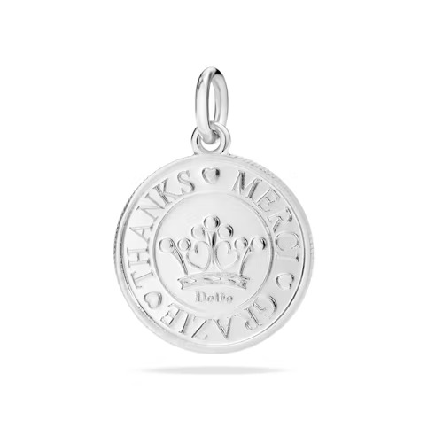 Gioiello dodo charms - CIONDOLO MONETA ARGENTO