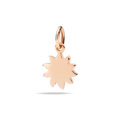 Gioiello dodo charms - CIONDOLO SOLE ORO ROSA