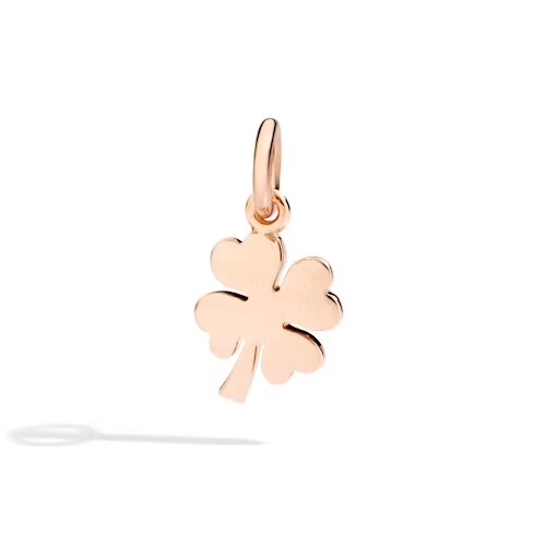 Gioiello dodo charms - CIONDOLO QUADRIFOGLIO ORO ROSA