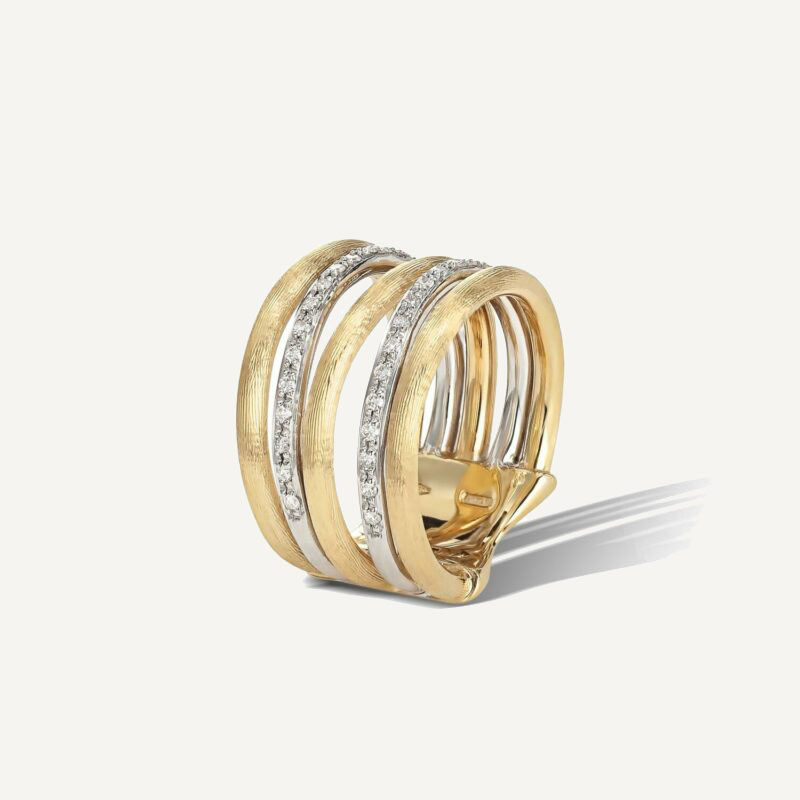 Gioiello marco bicego anelli - ANELLO LUNARIA IN ORO GIALLO