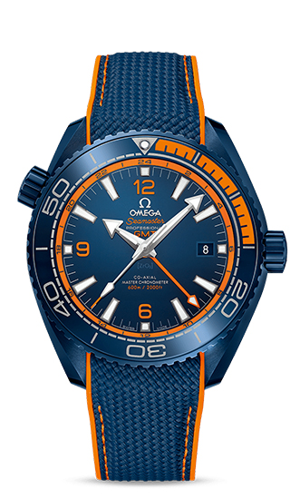 Planet Ocean 600M Omega Co-Axial Master Chronometer GMT 45,5 mm Big Blue 