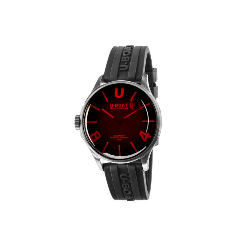 Orologio u-boat darkmoon - DARKMOON 40 MM SS RED GLASS